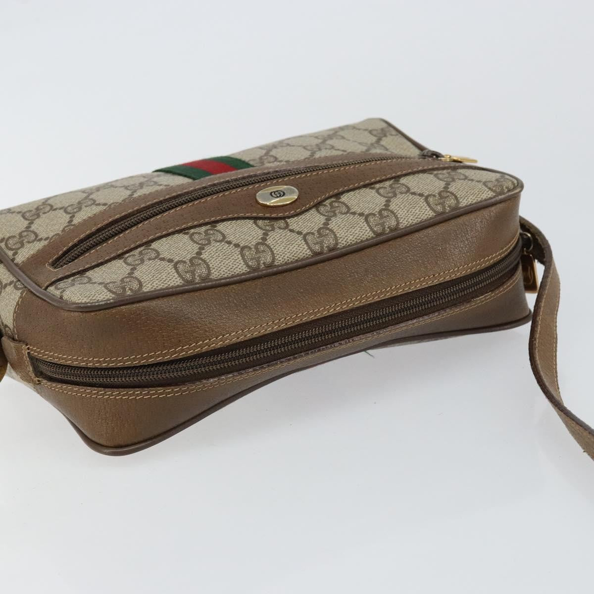 Gucci Ophidia Shoulder Bag GG Coated Canvas, BEIGE, CANVAS, Shoulder bag