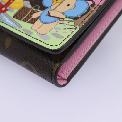Louis Vuitton Victorine wallet Monogram Vivienne Japan Garden, BROWN, CANVAS, Wallets