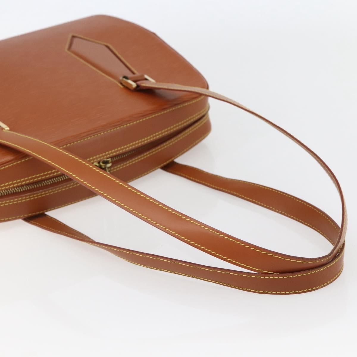 Louis Vuitton Voltaire Handbag Epi leather, BROWN, LEATHER, Handbag