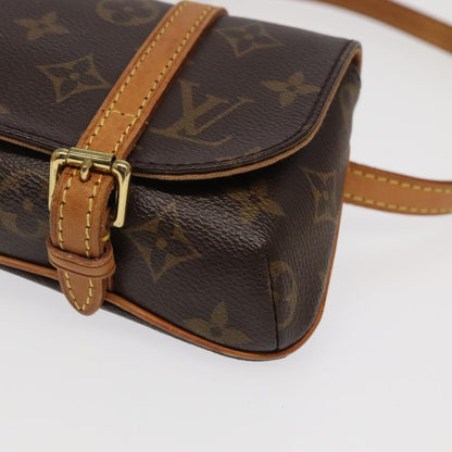 Louis Vuitton Pochette Marrell Monogram Canvas, BROWN, CANVAS, Clutche & pouche
