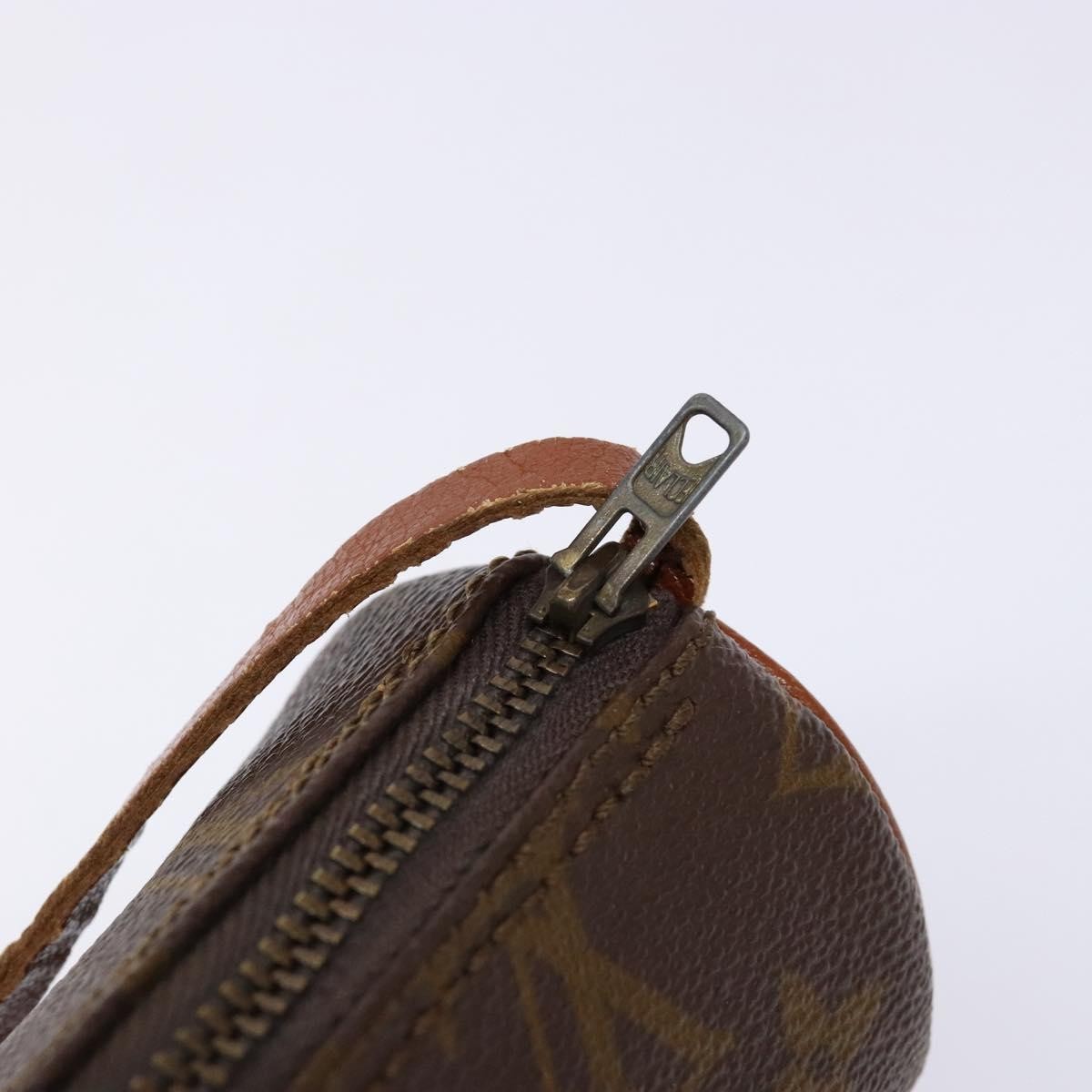 Louis Vuitton Papillon Pochette Monogram Canvas, BROWN, CANVAS, Handbag