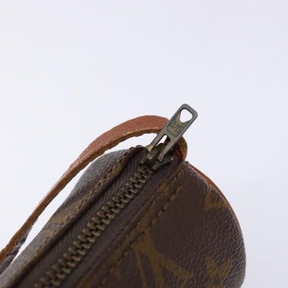 Louis Vuitton Papillon Pochette Monogram Canvas, BROWN, CANVAS, Handbag