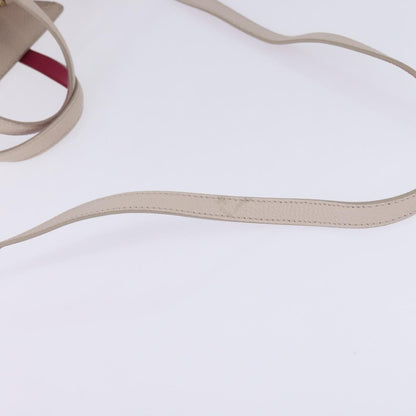 Salvatore Ferragamo Amy Tote Pebbled Leather, BEIGE, LEATHER, Handbag