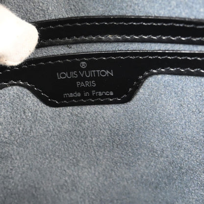 Louis Vuitton Saint Jacques Handbag Epi Leather, BLACK, LEATHER, Handbag