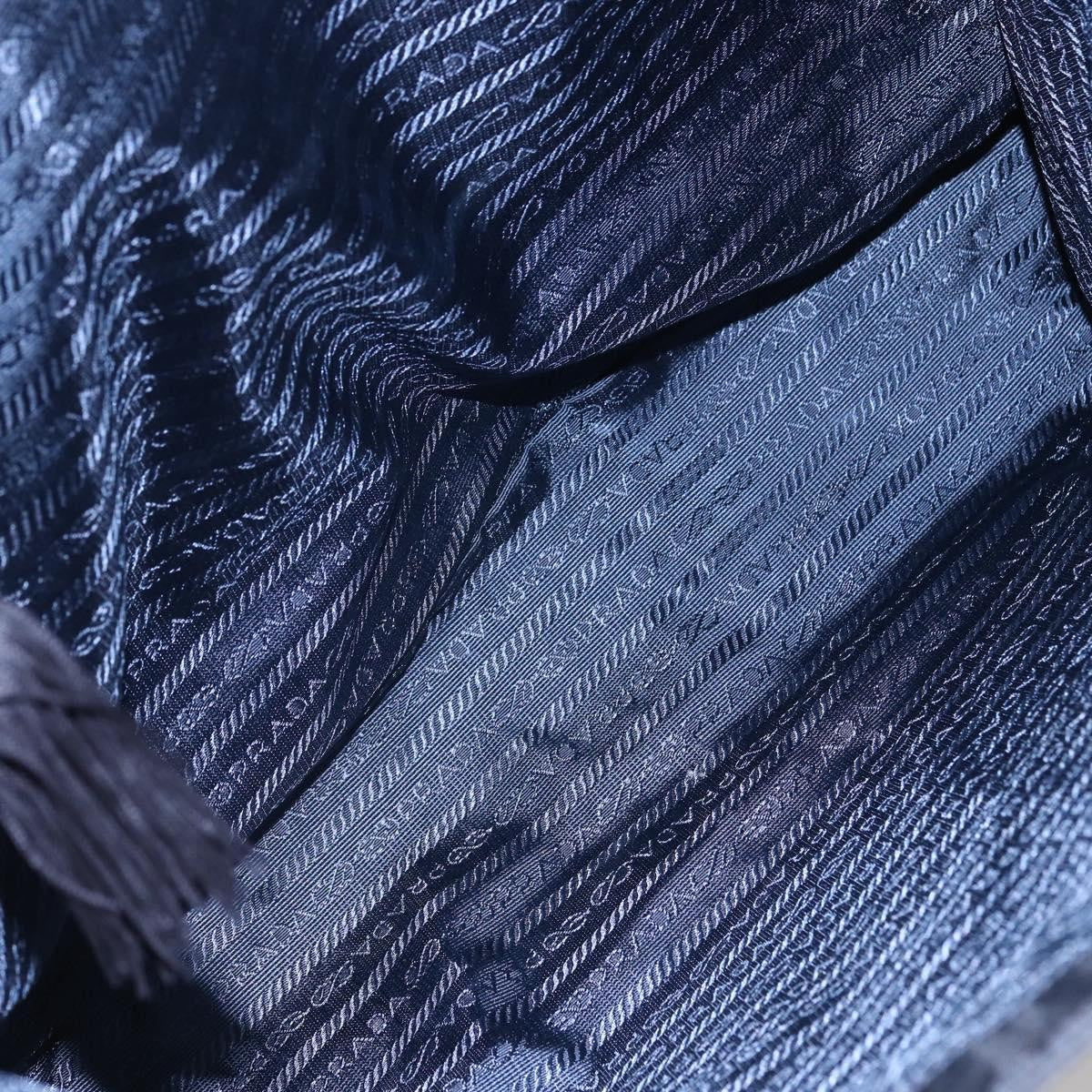 Prada Front Pocket Zip Tote Tessuto, Black, Nylon, Tote Bag