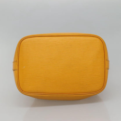 Louis Vuitton Petit Noe NM Handbag Epi Leather, Yellow, Leather, Shoulder Bag