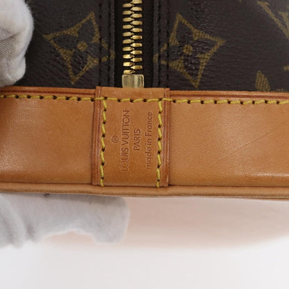 Louis Vuitton Alma Handbag Monogram Canvas, BROWN, CANVAS, Handbag