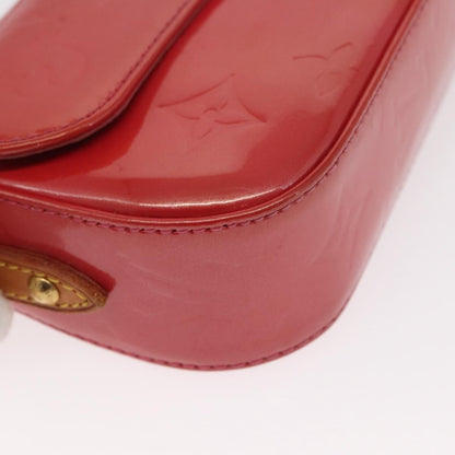 Louis Vuitton Malibu Street Handbag Monogram Vernis, RED, PATENT_LEATHER, Shoulder bag