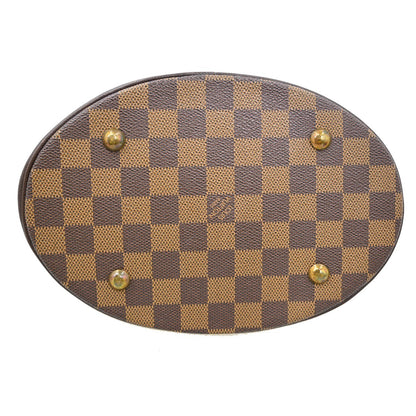 Louis Vuitton Marais Bucket Bag Damier, Brown, Canvas, Tote Bag