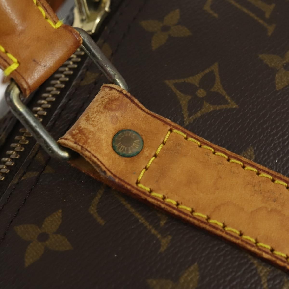 Louis Vuitton Keepall Bag Monogram Canvas, Brown, Canvas, Travel Bag