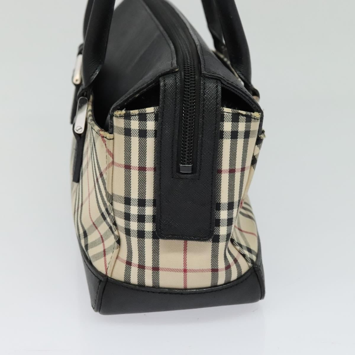 Burberry Nova Check Handbag Nova Check Canvas and leather, BEIGE, CANVAS, Handbag