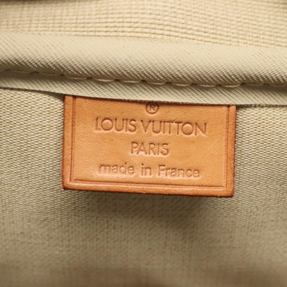 Louis Vuitton Deauville Handbag Monogram Canvas, BROWN, CANVAS, Handbag