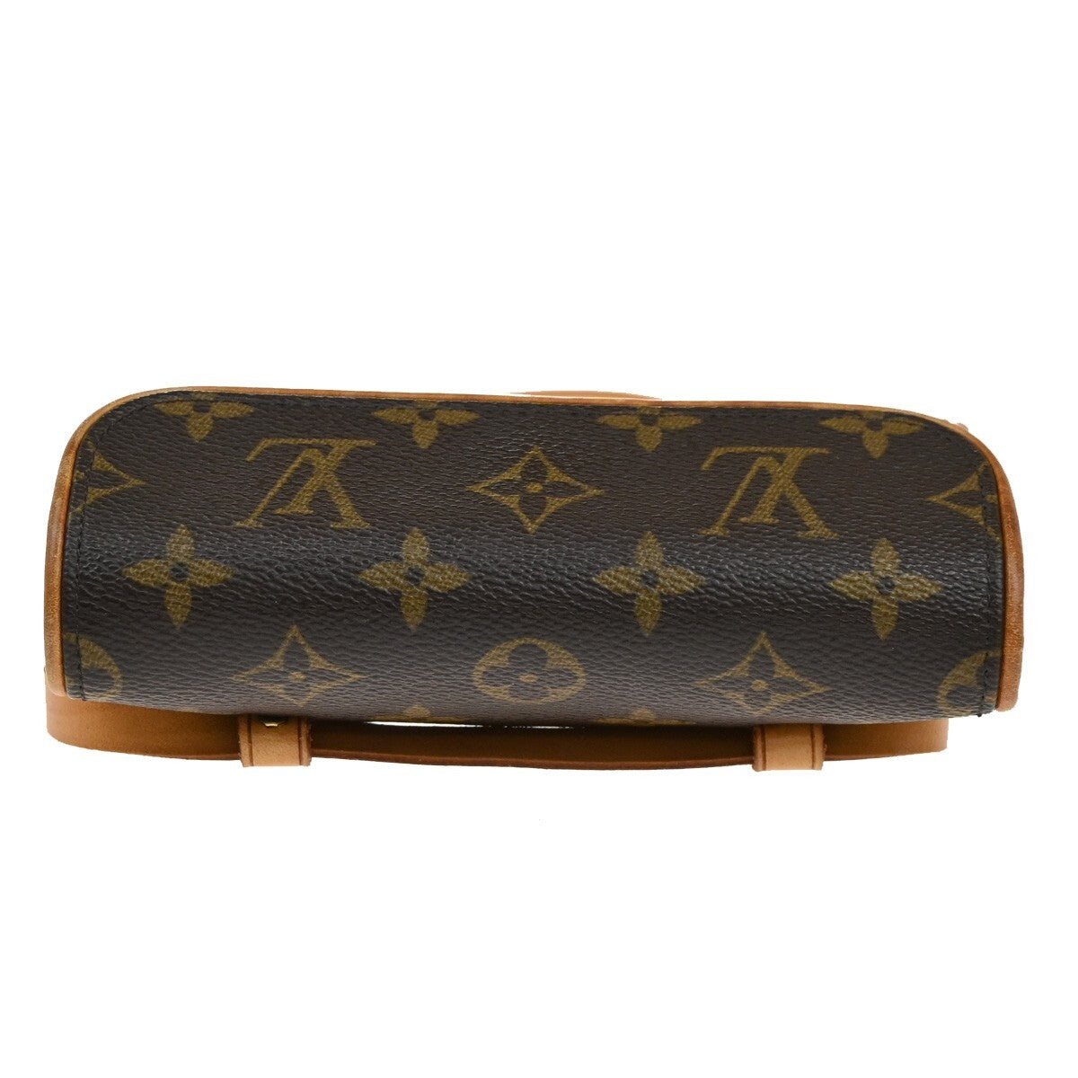 Louis Vuitton Florentine Waist Bag Monogram Canvas, BROWN, CANVAS, Crossbody bag