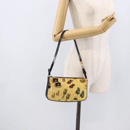 Louis Vuitton Pochette Accessoires NM Limited Edition Stickers Monogram Vernis, WHITE, PATENT_LEATHER, Clutche & pouche