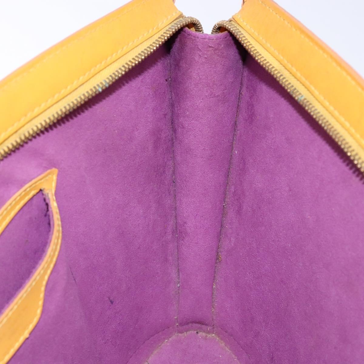 Louis Vuitton Saint Jacques Handbag Epi Leather, YELLOW, LEATHER, Handbag