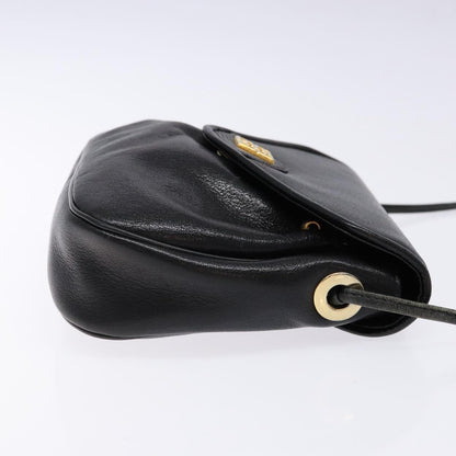 Givenchy Vintage 4G shoulder bag Leather, BLACK, LEATHER, Shoulder bag