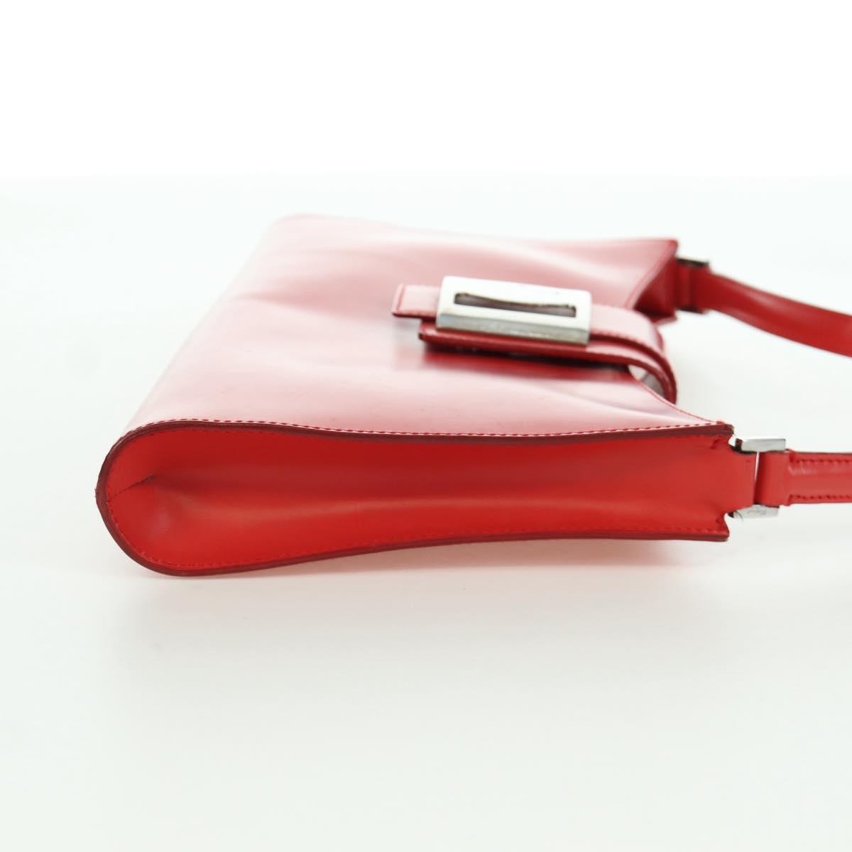 Salvatore Ferragamo Vintage Shoulder Bag Leather, Red, Leather, Shoulder Bag