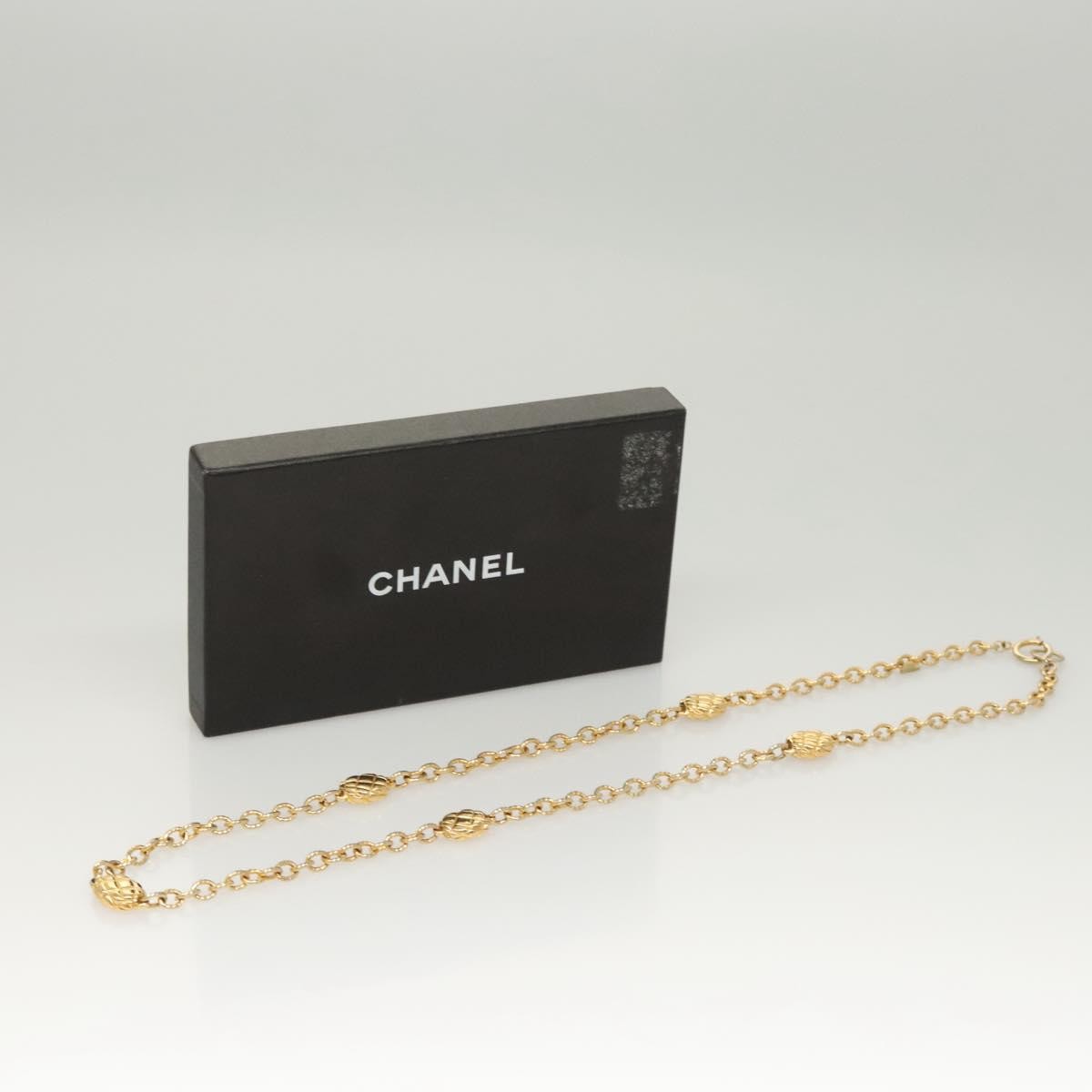 Chanel CC Quilted Medallion Chain Belt Metal, GOLD, METAL, Belts