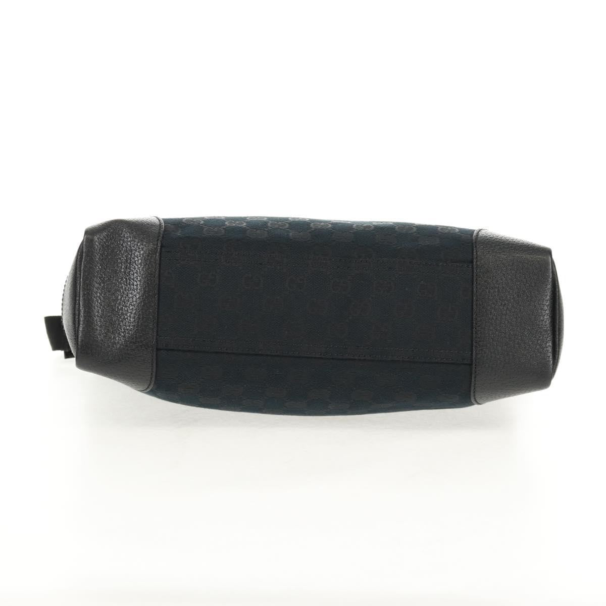 Gucci Original Messenger GG Canvas, BLACK, CANVAS, Shoulder bag