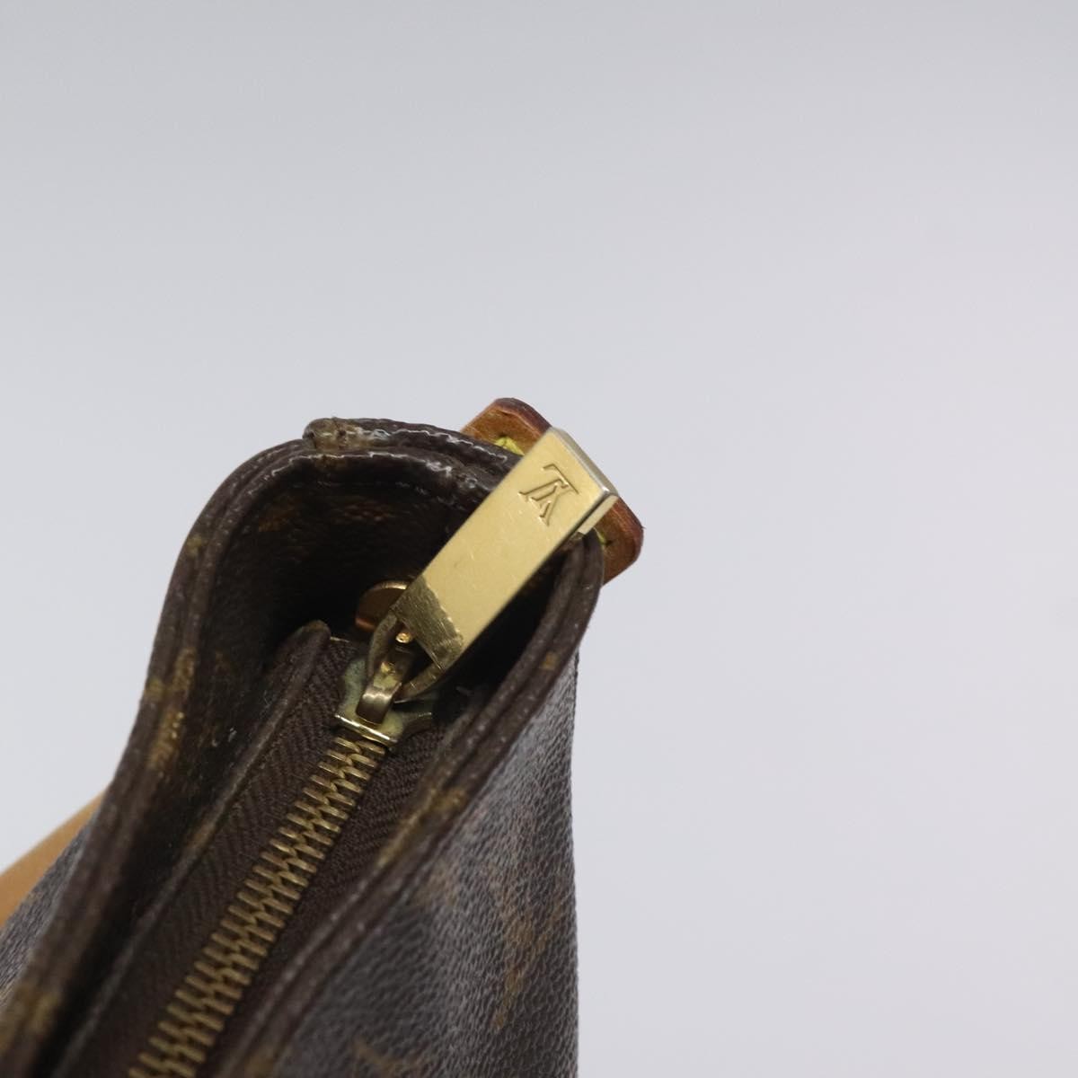 Louis Vuitton Looping Handbag Monogram Canvas, BROWN, CANVAS, Handbag