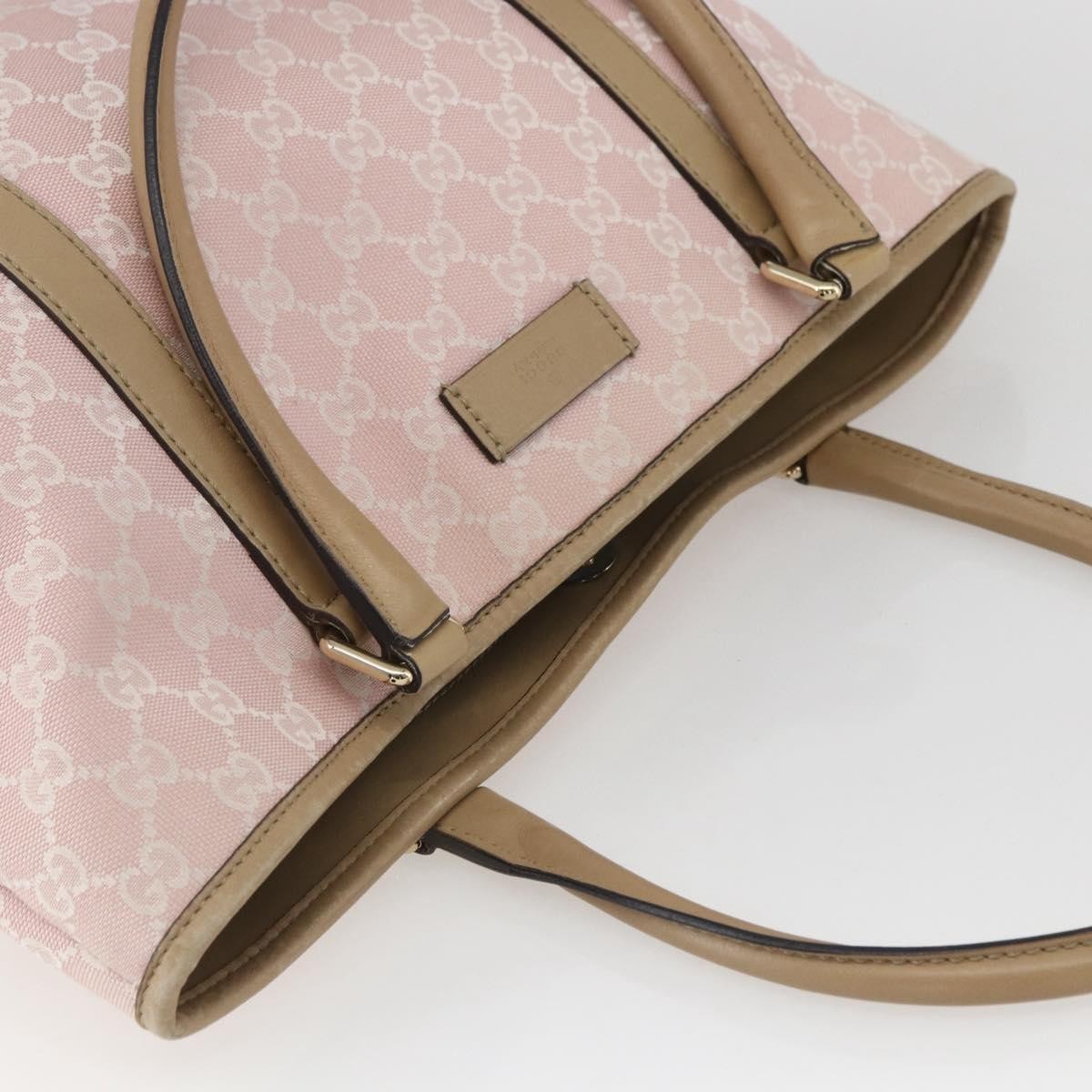 Gucci Joy Tote GG Canvas, PINK, CANVAS, Tote bag