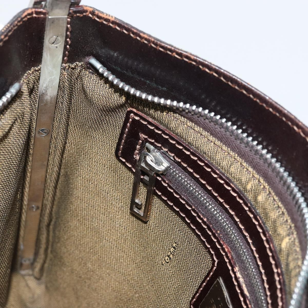 Fendi Vintage shoulderbag Canvas, BROWN, CANVAS, Shoulder bag