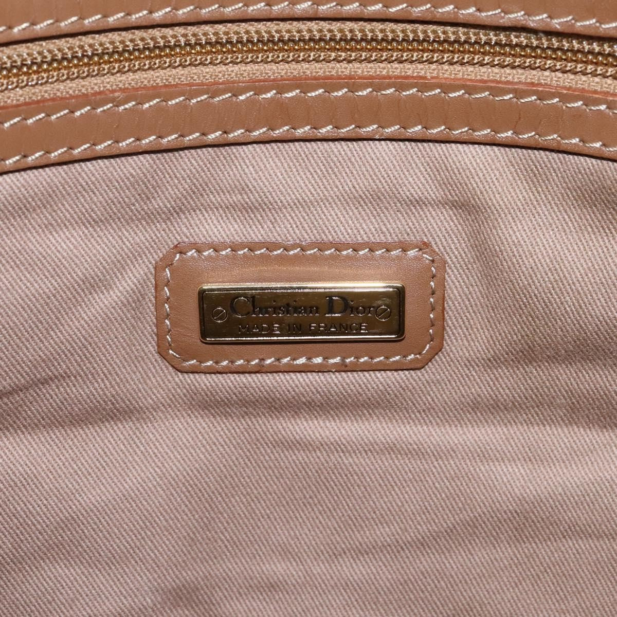 Christian Dior Vintage Honeycomb Boston bag Canvas and Leather, BLACK, CANVAS, Travel bag