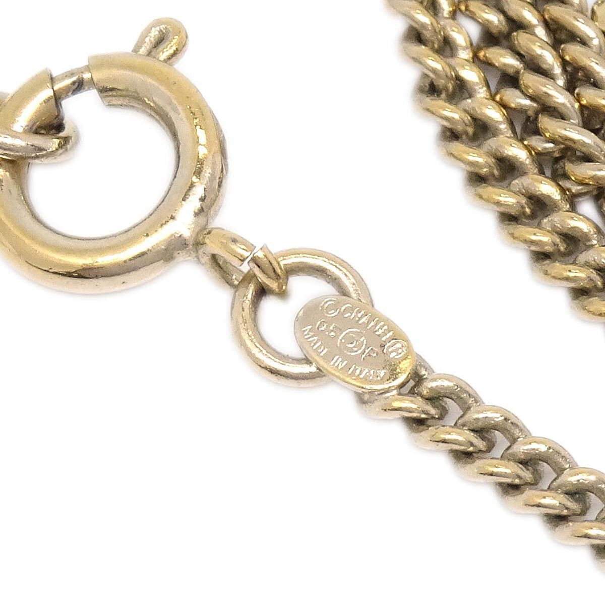 Chanel CC Heart Pendant Metal  with Crystals, GOLD, GOLD_PLATED, Pendant & Charms