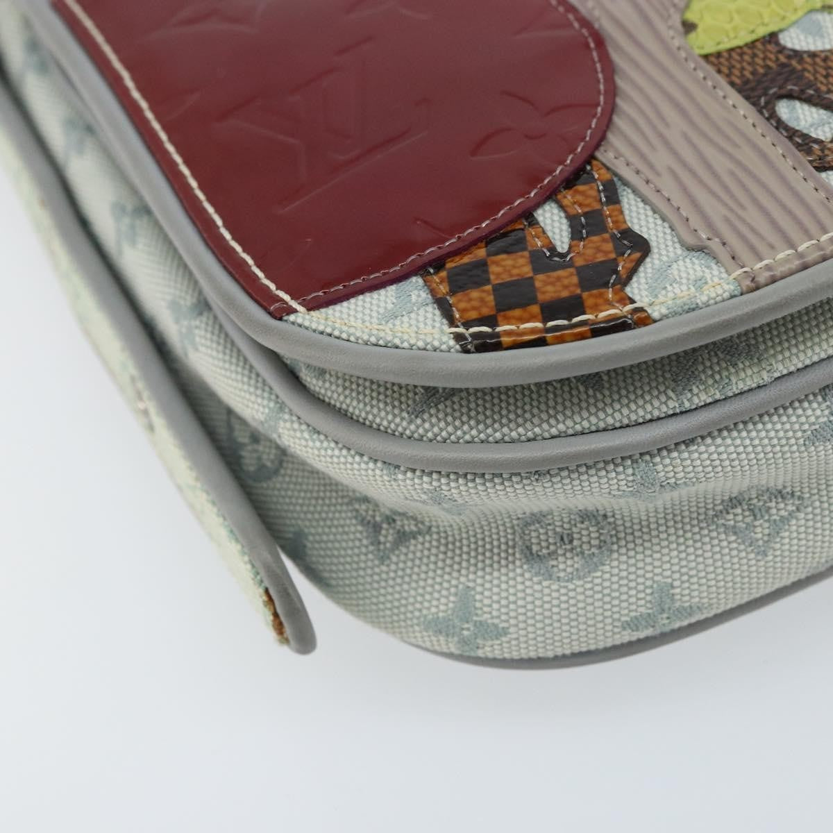 Louis Vuitton Conte de Fees Musette Shoulder Bag Monogram Patchwork, Gray, Canvas, Shoulder Bag
