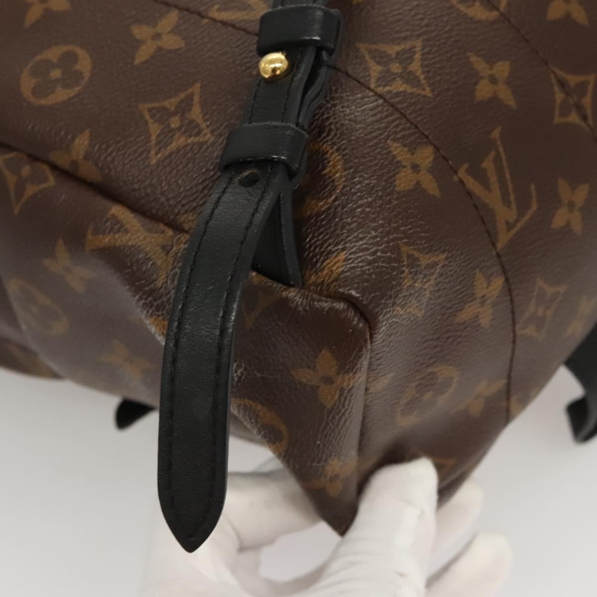 Louis Vuitton Palm Springs Backpack Reverse Monogram Canvas, BROWN, CANVAS, Backpack