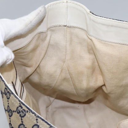 Gucci Heritage Web Hobo GG Canvas, NAVY, CANVAS, Shoulder bag