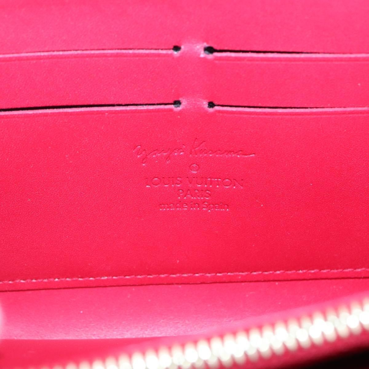 Louis Vuitton Yayoi Kusama Wallet Monogram Patent, RED, PATENT_LEATHER, Wallets