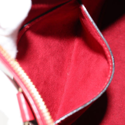 Louis Vuitton Alma Handbag Epi Leather, RED, LEATHER, Handbag