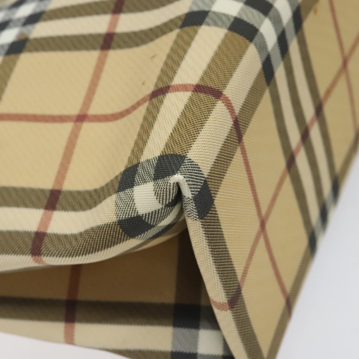 Burberry Nova Check Tote canvas check pattern, BEIGE, PVC, Tote bag