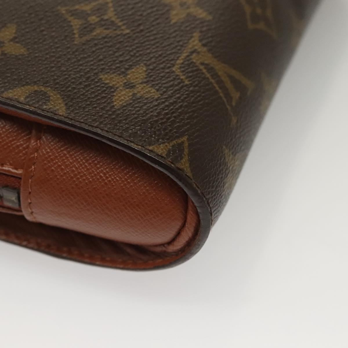 Louis Vuitton Pochette Orsay Monogram Canvas, BROWN, CANVAS, Clutche & pouche