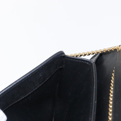 Christian Dior Vintage Shoulder Bag Leather, Black, Leather, Shoulder Bag