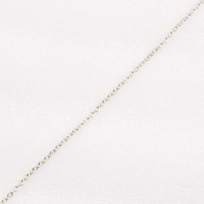 Tiffany & Co. Elsa Peretti Open Heart Pendant Necklace Sterling Silver, SILVER, SILVER, Necklace