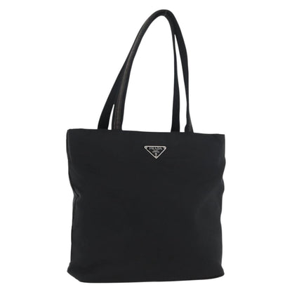 Prada Vintage Tote Nylon, Black, Nylon, Tote Bag