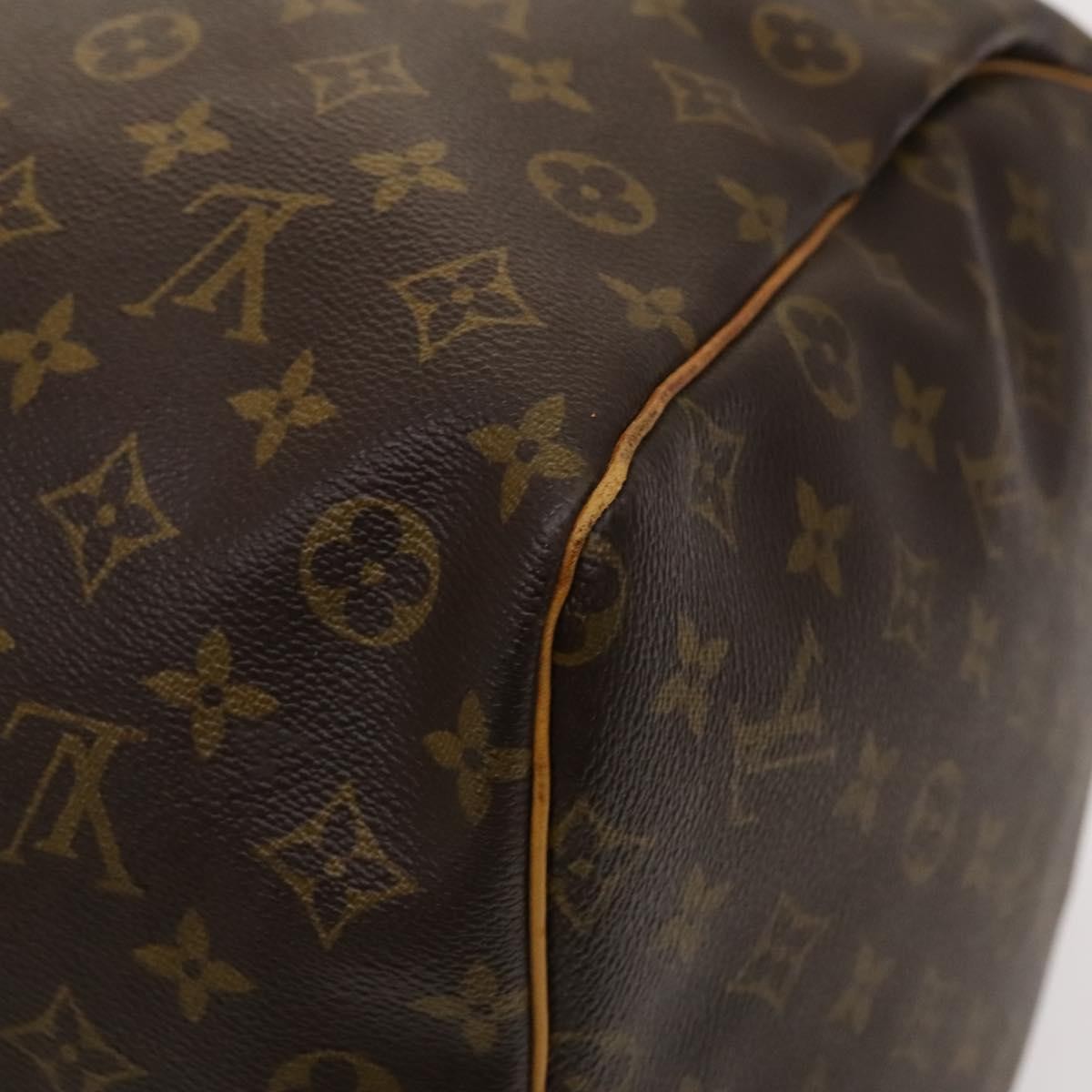 Louis Vuitton Keepall Bag Monogram Canvas, BROWN, CANVAS, Travel bag