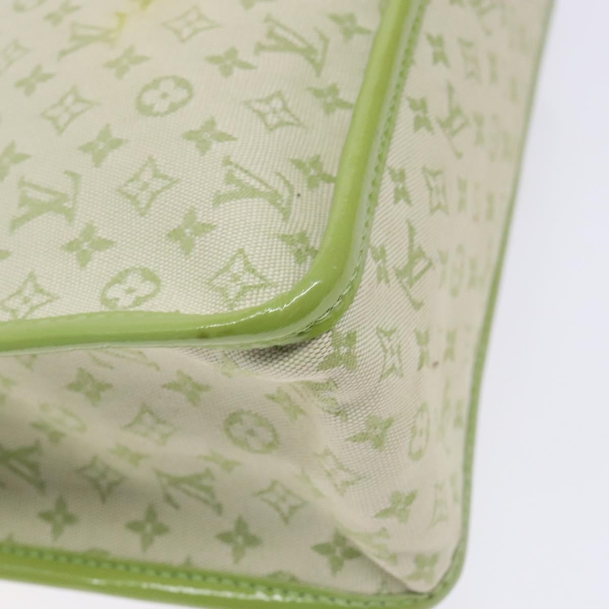 Louis Vuitton Kathleen Tote Mini Lin, GREEN, CANVAS, Tote bag