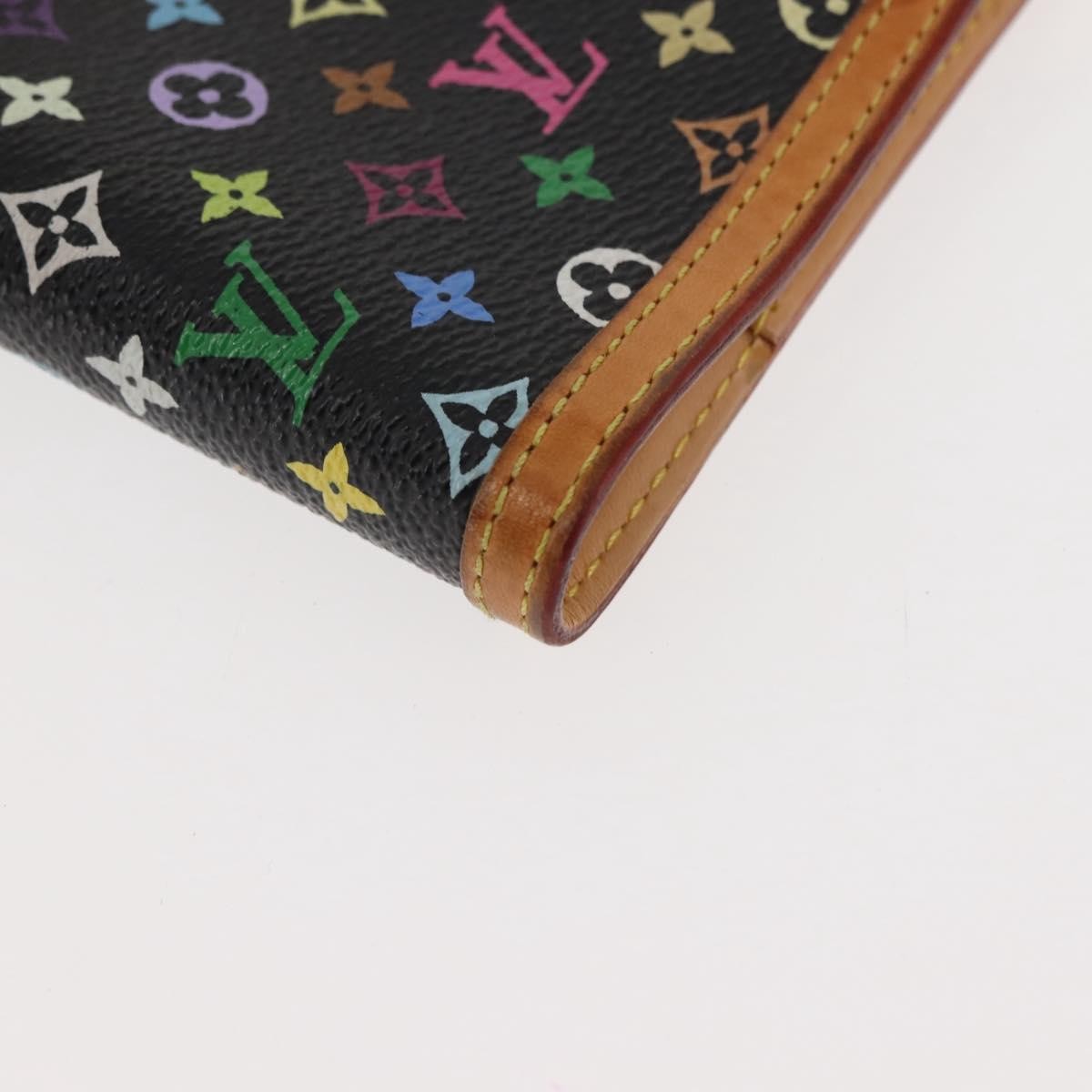 Louis Vuitton Agenda Cover Canvas Multicolor, BLACK, CANVAS, Toiletry Case