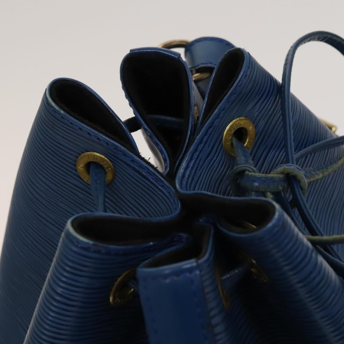 Louis Vuitton Noe Handbag Epi Leather, BLUE, LEATHER, Handbag