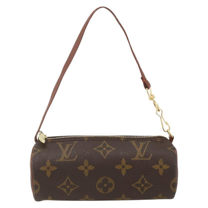 Louis Vuitton Papillon Pochette Monogram Canvas, BROWN, CANVAS, Clutche & pouche