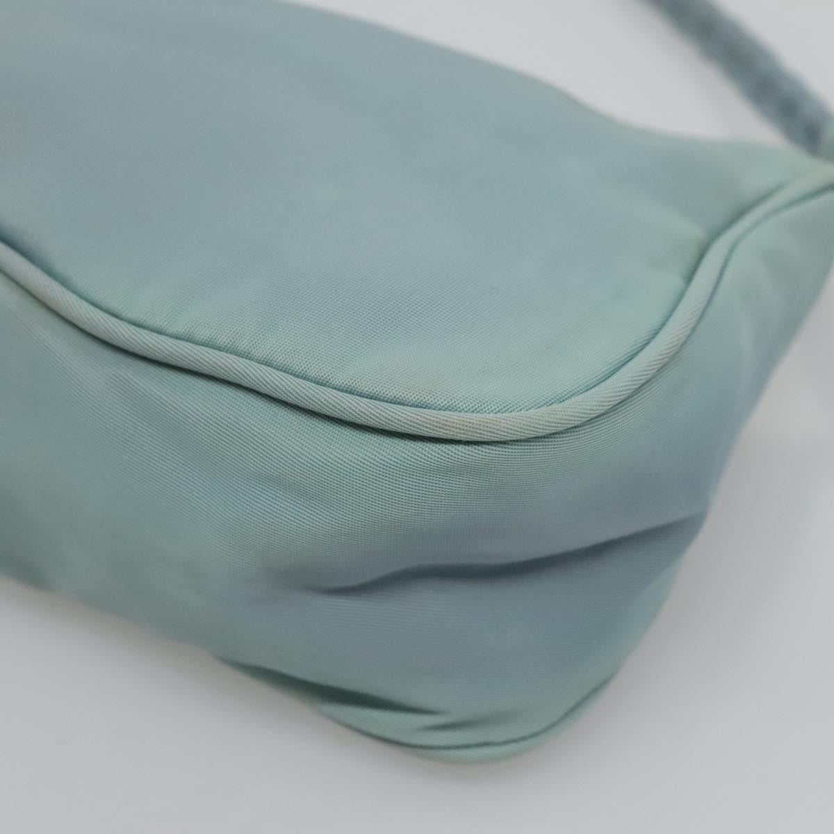 Prada Pochette Shoulder Bag Tessuto, BLUE, NYLON, Clutche & pouche