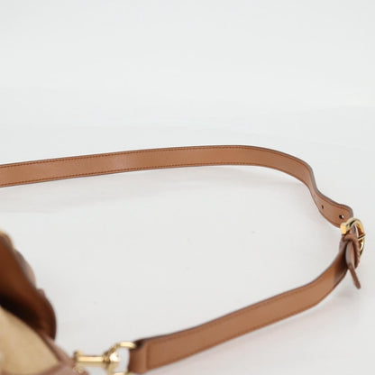 Salvatore Ferragamo Sofia Satchel Raffia with Leather, BEIGE, WOOD, Handbag