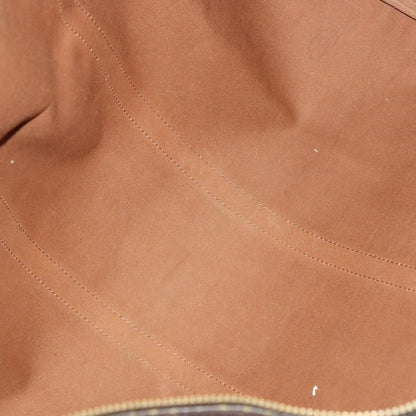 Louis Vuitton Keepall Bandouliere Bag Monogram Canvas, BROWN, CANVAS, Travel bag