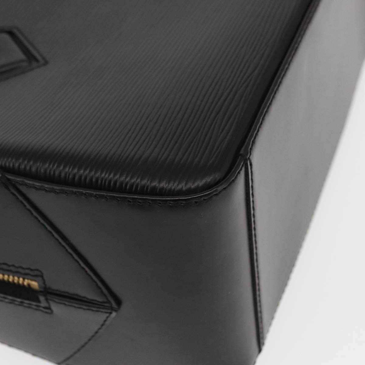Louis Vuitton Sablons Handbag Epi Leather, Black, Leather, Handbag