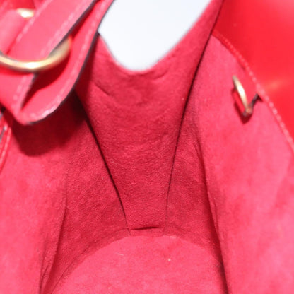 Louis Vuitton Cluny Shoulder Bag Epi Leather, RED, LEATHER, Shoulder bag