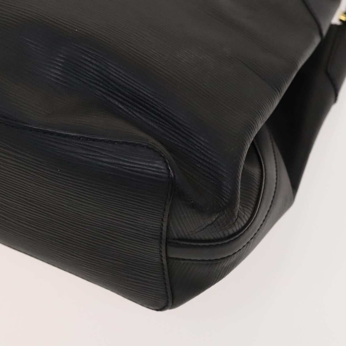 Louis Vuitton Mandara Handbag Epi Leather, BLACK, LEATHER, Handbag