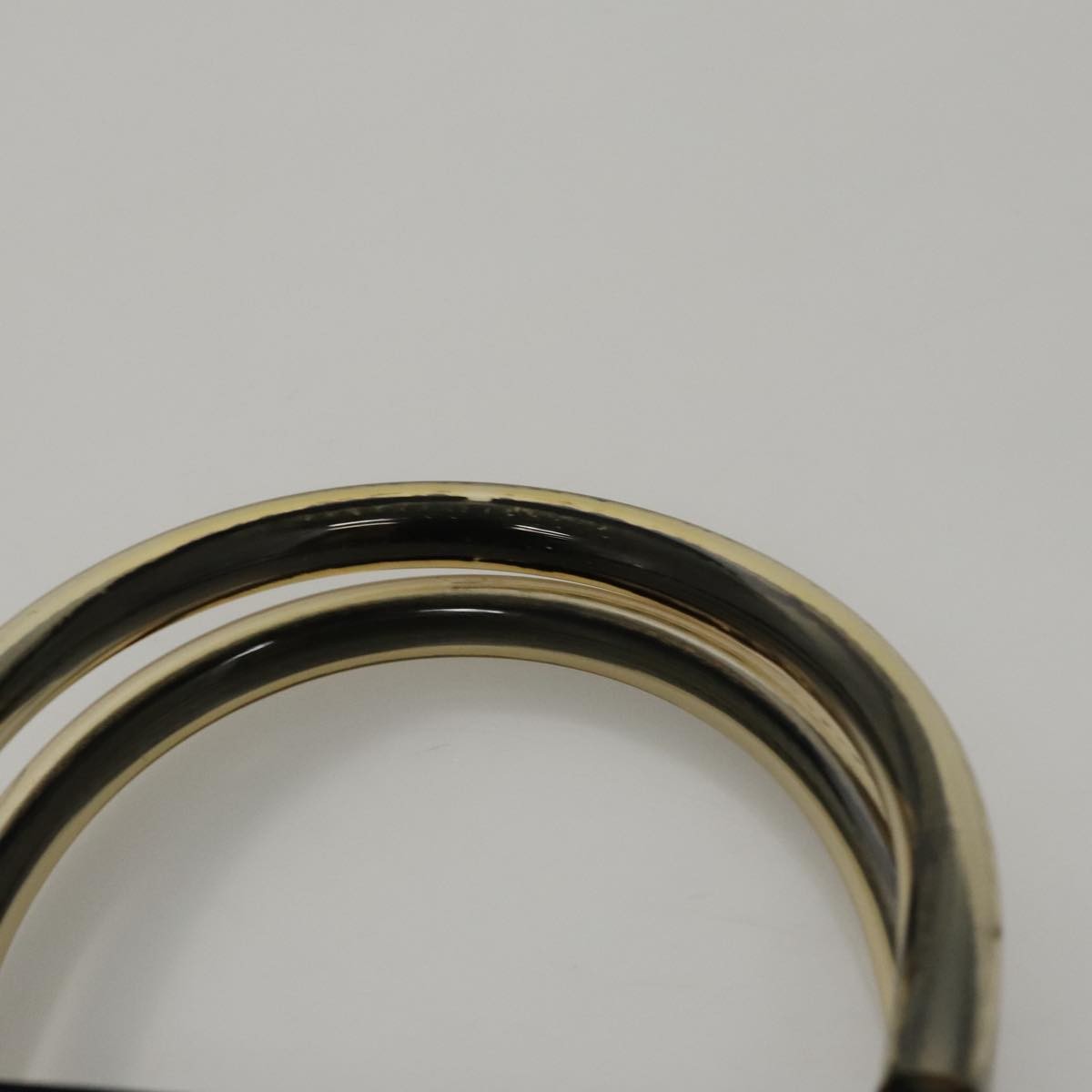 Salvatore Ferragamo Gancini Wristlet Clutch Leather, BLACK, EMERALD, Clutche & pouche